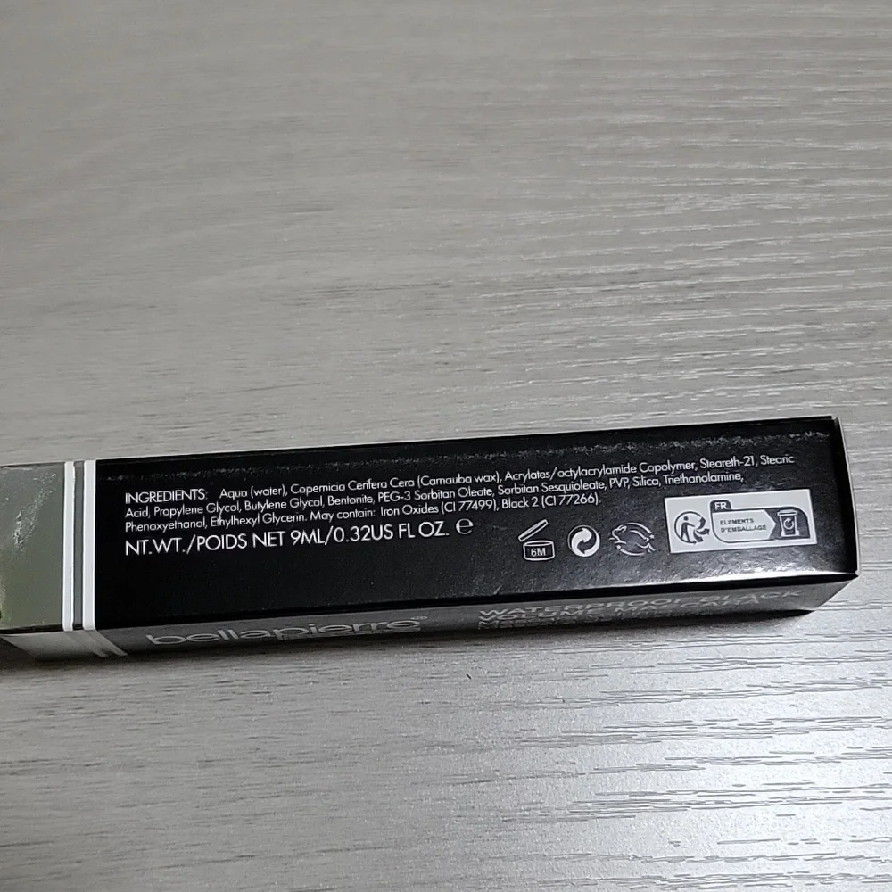 Bellapierre Cosmetics Waterproof Black Volume Mascara 9ml - Picture 3 of 4
